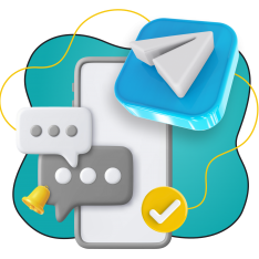 Создание Mini App для Telegram - КИБЕРшкола программирования для детей, компьютерные курсы для школьников, начинающих и подростков - KIBERone г. Лесколово