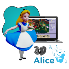 Alice 3d - КИБЕРшкола программирования для детей, компьютерные курсы для школьников, начинающих и подростков - KIBERone г. Лесколово