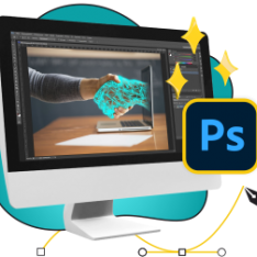 Волшебный Photoshop - КИБЕРшкола программирования для детей, компьютерные курсы для школьников, начинающих и подростков - KIBERone г. Лесколово