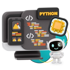 Мой первый сайт с мозгами: Python + AI - КИБЕРшкола программирования для детей, компьютерные курсы для школьников, начинающих и подростков - KIBERone г. Лесколово