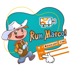 Run Marco - КИБЕРшкола программирования для детей, компьютерные курсы для школьников, начинающих и подростков - KIBERone г. Лесколово