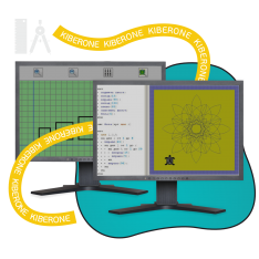 Исполнители чертежник и черепашка - КИБЕРшкола программирования для детей, компьютерные курсы для школьников, начинающих и подростков - KIBERone г. Лесколово