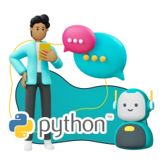 Умный чат-бот на Python на Telegram - КИБЕРшкола программирования для детей, компьютерные курсы для школьников, начинающих и подростков - KIBERone г. Лесколово